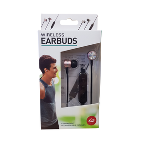 Wireless Ear buds in rose gold from funky gifts nz