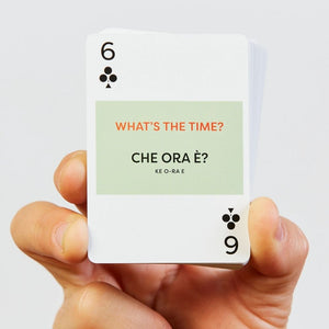 Lingo Playing Cards - Italian - Funky Gifts NZ