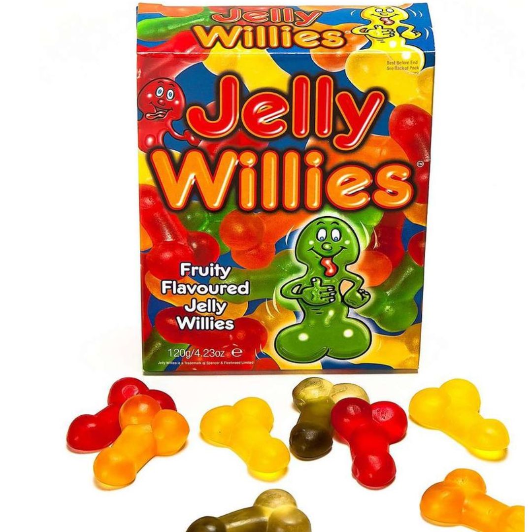 Naughty Shaped Candy - Jelly Willies - Funky Gifts NZ