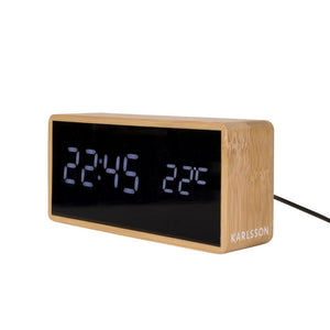 Karlsson Wall Clock Alarm Clock Tube - Funky Gifts NZ