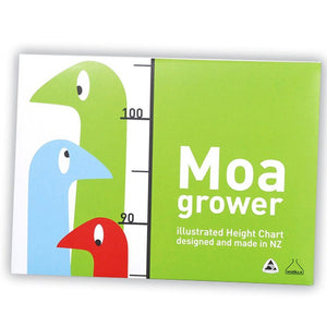 Moa Grower Height Chart - Funky Gifts NZ