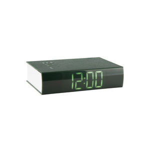 Karlsson Alarm LED Book Green - Funky Gifts NZ