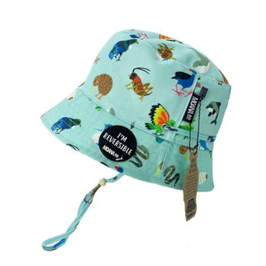 Moana Rd Kids Bucket Hat - OG Birds - Funky Gifts NZ