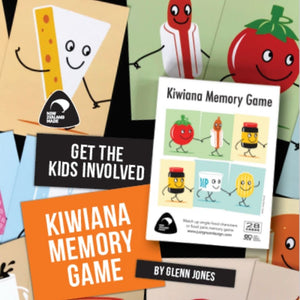 Kiwiana Memory game from funky gifts nz