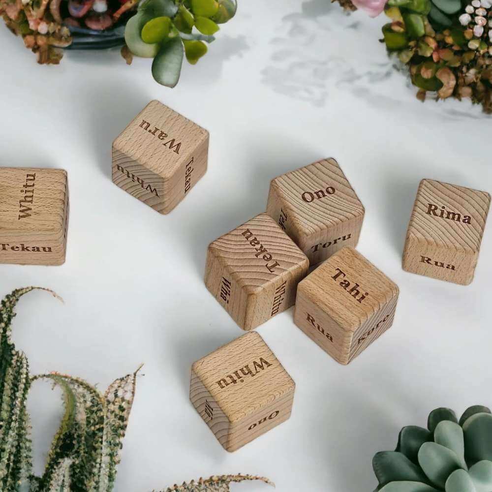 Maori Counting Blocks - Funky Gifts NZ