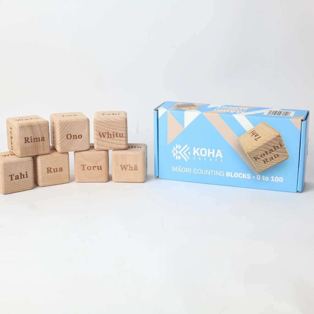 Maori Counting Blocks - Funky Gifts NZ