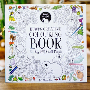 Kuwi's Creative Colouring Book - Funky Gifts NZ
