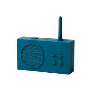 Lexon Tykho 3 Bluetooth Radio - Duck Blue - Funky Gifts NZ