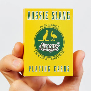 Lingo Playing Cards - Aussie Slang - Funky Gifts NZ