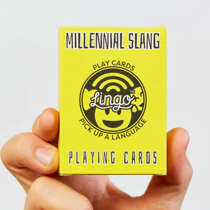 Lingo Playing Cards - Millennial Slang - Funky Gifts NZ