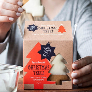 Molly Woppy Handmade Festive Trees - White Choc Gingerbread - Funky Gifts NZ
