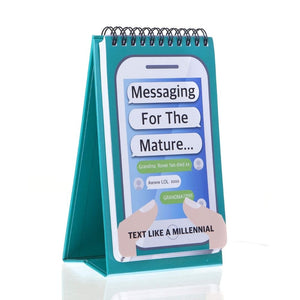 Messaging For The Mature Flip Book - Funky Gifts NZ