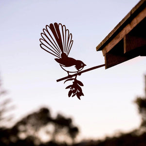 Metalbird Piwakawaka (Fantail) - Funky Gifts NZ