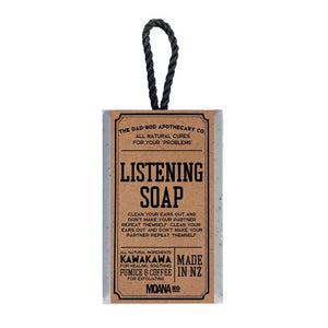 Moana Road Kawakawa Soap - Listening - Funky Gifts NZ