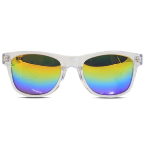 Moana Road Sunglasses - Plastic Fantastic Rainbow Lens #3287 - Funky Gifts NZ