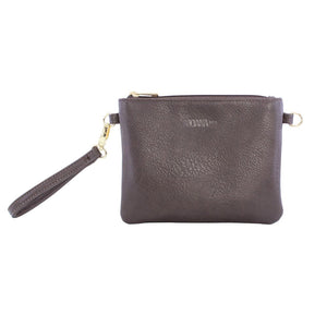 Moana Road Viaduct Clutch - Brown - Funky Gifts NZ