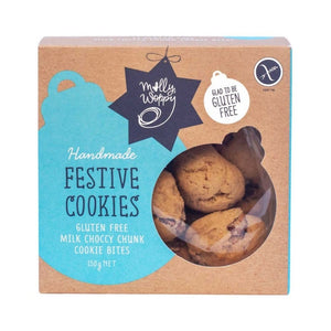Gluten Free Handmade Festive Cookie Bites with Milk Choc Chunks from Funky Gifts NZ