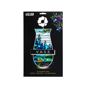Modgy Vase Iris Landscape from Funky Gifts NZ