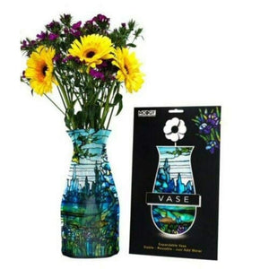 Modgy Vase Iris Landscape from Funky Gifts NZ