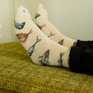 NZ Fishing Club Socks - Funky Gifts NZ