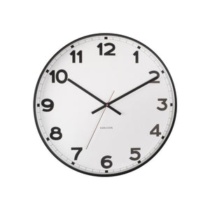 Karlsson Wall Clock New Classic - Medium White - Funky Gifts NZ