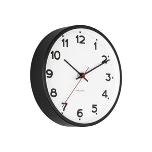 Karlsson Wall Clock New Classic - Small White - Funky Gifts NZ