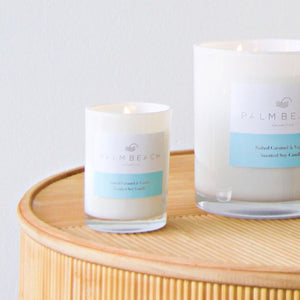 Palm Beach Collection Mini Candle - Salted Caramel & Vanilla - Funky Gifts NZ