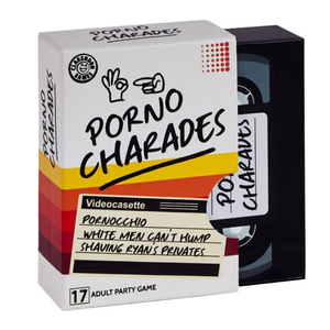 Porno Charades Game - Funky Gifts NZ