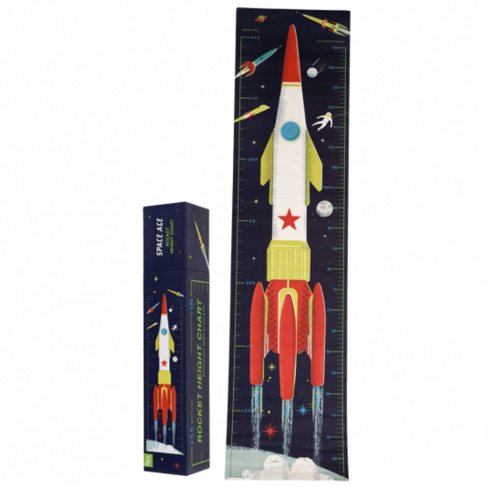 Space Ages Height Chart - Funky Gifts NZ