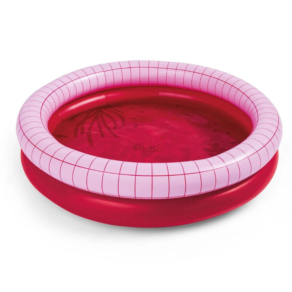 Quut Dippy Inflatable 80cm Pool - Cherry - Funky Gifts NZ
