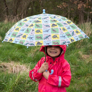 Kids Umbrella - Prehistoric Land - Funky Gifts NZ