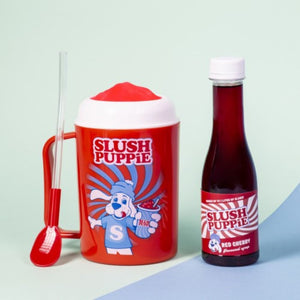 Slush Puppie – Making Cup & Red Cherry Syrup Set - Funky Gifts NZ