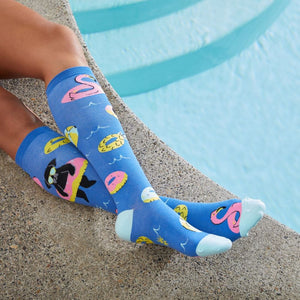 Sock It To Me - Knee High Socks - Summer Puggin' - Funky Gifts NZ