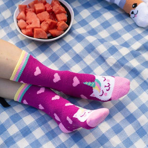 Sock It To Me - Slipper Socks - Mewnicorn - Funky Gifts NZ