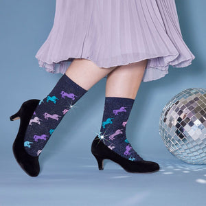 Sock It To Me - Women's Crew Socks - Keep Prancing - Funky Gifts NZ