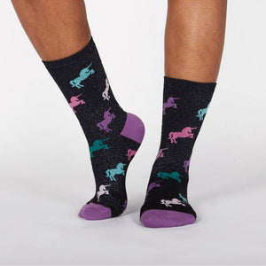 Sock It To Me - Women's Crew Socks - Keep Prancing - Funky Gifts NZ