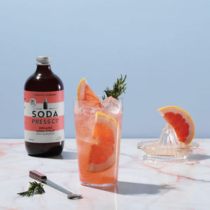 Soda Press Organic Pink Grapefruit Mixer - Funky Gifts NZ