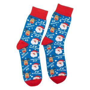 Splosh Christmas Socks - AF Santa - Funky Gifts NZ