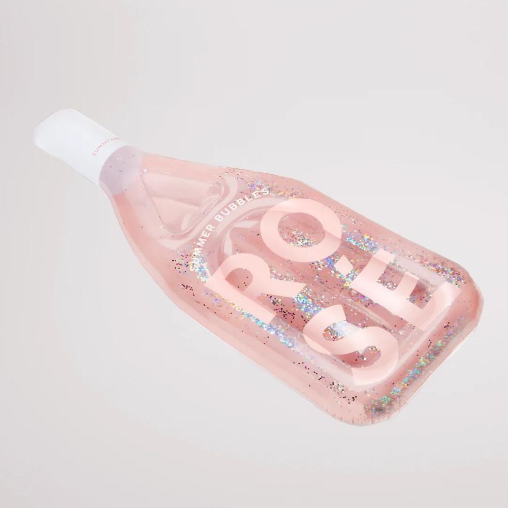 SunnyLife Luxe Lie On Float - Rose Bottle 