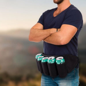 The 6 Pack Beer Belt - Funky Gifts NZ