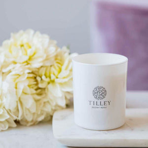 Tilley Soy Candle - Peony Rose - Funky Gifts NZ