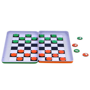Tin Travel Game - Checkers - Funky Gifts NZ