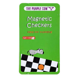 Tin Travel Game - Checkers - Funky Gifts NZ