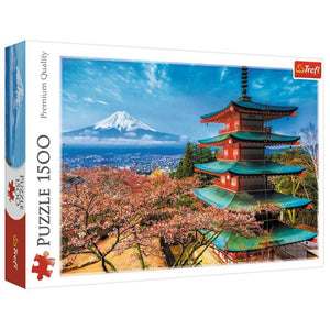 Trefl "1500" Puzzle - Mount Fuji - Funky Gifts NZ