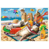 Trefl Hidden Shapes - Feline Holidays - Funky Gifts NZ