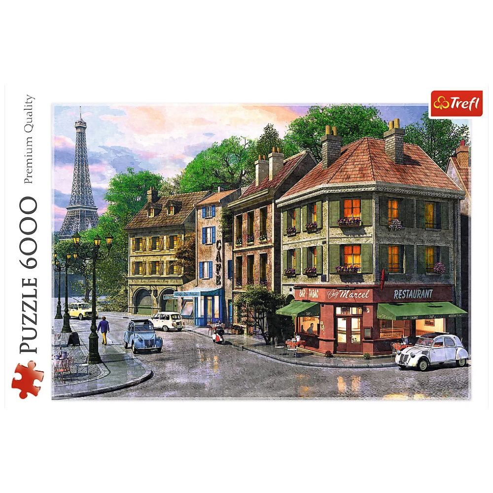 Trefl "6000" Puzzle - Street of Paris - Funky Gifts NZ