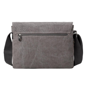 Troop London Classic Laptop Messenger Bag - Charcoal TRP0207 - Funky Gifts NZ