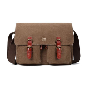 Troop London Classic Satchel In Brown from Funky Gifts NZ
