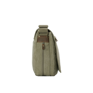 Troop Classic Messenger Bag (Front Flap) - Khaki TRP0240 - Funky Gifts NZ