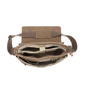 Troop Classic Messenger Bag (Front Flap) - Brown TRP0240 - Funky Gifts NZ